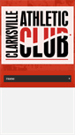 Mobile Screenshot of clarksvilleathleticclub.com
